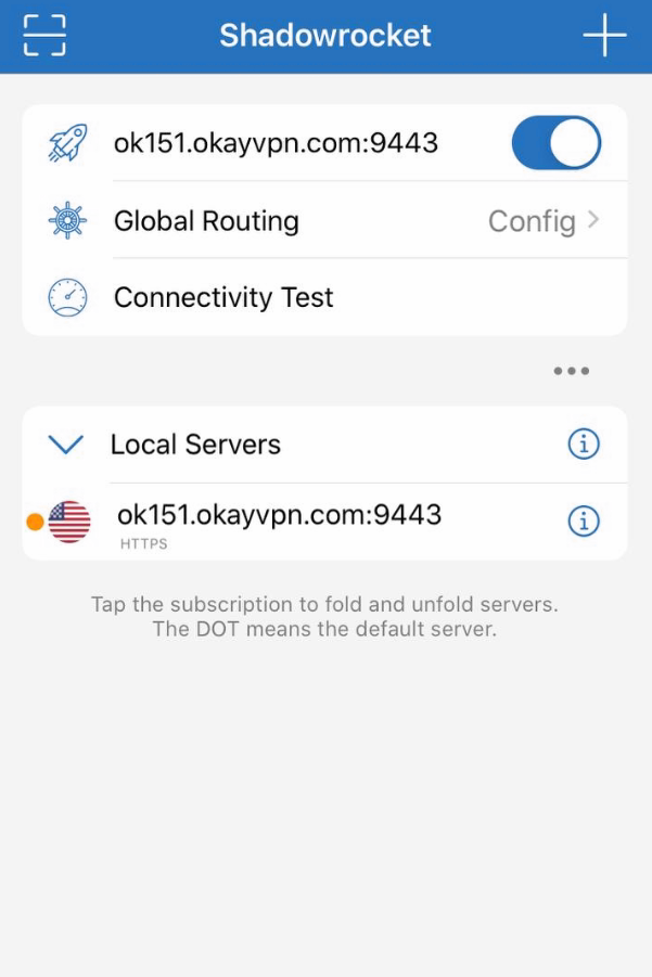 To set up a proxy on an iPhone using the Shadowrocket app