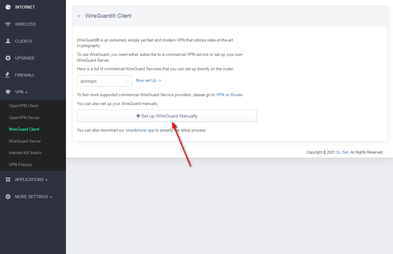 How to Set Up residential vpn wireguard on GL.iNet Router How to Set Up residential vpn wireguard on GL.iNet Router