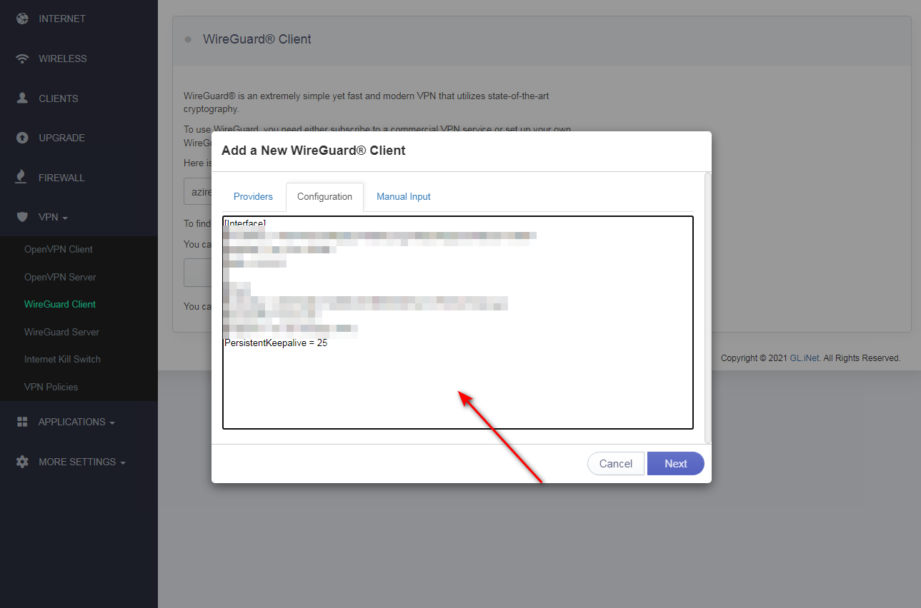 How to Set Up residential vpn wireguard on GL.iNet Router How to Set Up residential vpn wireguard on GL.iNet Router